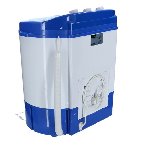 Mestic Lave-linge portable 2 en 1 MW-120 Bleu et blanc 250 W