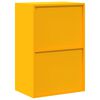 vidaXL Armoire de rangement Jaune moutarde 60 x 40 x 90 cm Acier