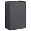 vidaXL Cache-pot de jardin Anthracite 50 x 30 x 75 cm