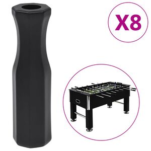 vidaXL Barres &agrave; poign&eacute;e de baby-foot 8 pcs