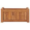 vidaXL Lit sur&eacute;lev&eacute; 50x25x25 cm Bois de teck solide