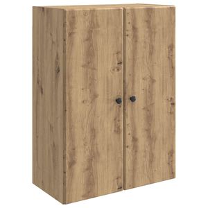 vidaXL Armoire Murale Ch&ecirc;ne artisanal 66 x 34,5 x 90 cm
