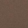 vidaXL Ensemble de canap&eacute;s 3 pcs avec coussins marron tissu