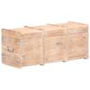 vidaXL Coffre de rangement 90x40x40 cm bois d'acacia solide