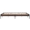 vidaXL Cadre de lit sans matelas ch&ecirc;ne marron 140x200 cm