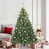 vidaXL Sapin de No&euml;l artificiel avec 300 LED Vert 180 cm PE et PVC