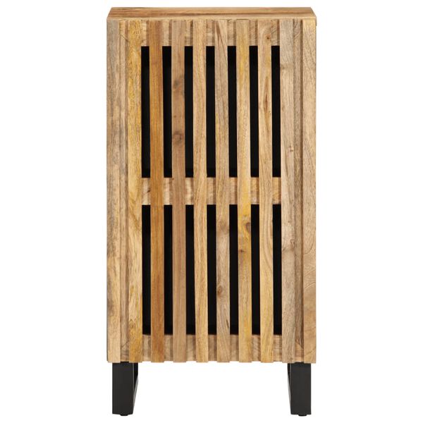 vidaXL Buffet 40x34x75 cm bois de manguier massif brut