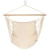 vidaXL Hamac pliable Cr&egrave;me