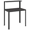 vidaXL Table de rempotage 80 x 50 x 104 cm Acier enduit de poudre Noir