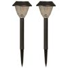 Luxform Lampe de jardin &agrave; LED solaire Kodiak 2 pcs