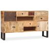 vidaXL Buffet Bois de manguier solide 140x30x80 cm