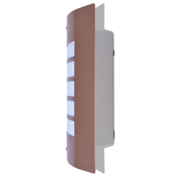 vidaXL Applique murale ext&eacute;rieure Acier inoxydable Cuivre