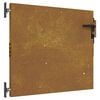 vidaXL Portail de jardin 85x125 cm acier corten