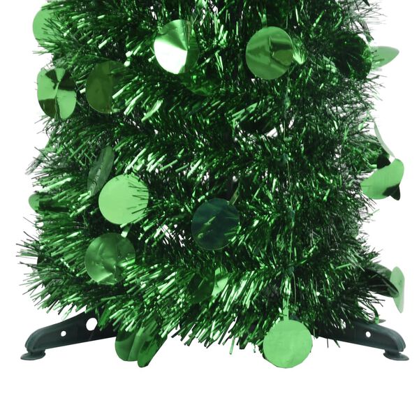 vidaXL Sapin de No&euml;l artificiel escamotable vert 150 cm PET