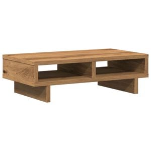 vidaXL Support de moniteur ch&ecirc;ne artisanal 50x27x15 cm bois ing&eacute;nierie