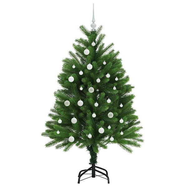 vidaXL Sapin de Noël avec 150 LED avec support Vert 120 cm PE