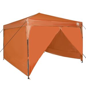 vidaXL Tente &agrave; abri 290 x 290 x 251 cm Orange Tissu