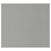 vidaXL Couverture lest&eacute;e Gris 200x220 cm 9 kg Tissu