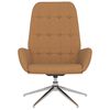 vidaXL Chaise de relaxation Taupe Similicuir daim
