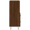 vidaXL Buffet Ch&ecirc;ne marron 34,5x34x90 cm Bois d'ing&eacute;nierie