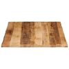vidaXL Dessus de table bord vivant 100x80x3,8 cm bois de manguier brut