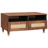 vidaXL Table basse 80 x 54 x 40 cm Bois de mangue massif