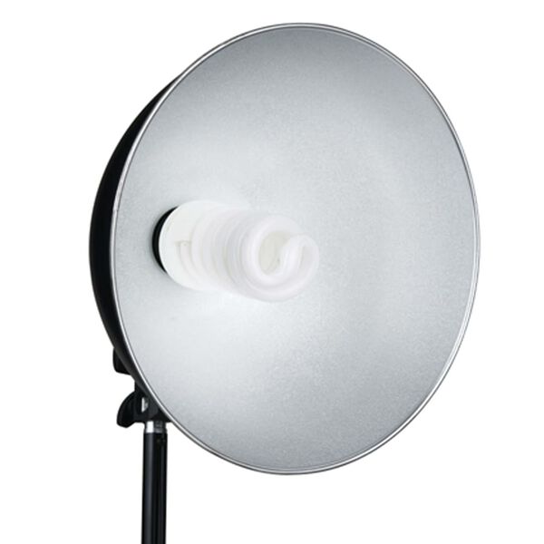 vidaXL Kit de studio photo avec lampe toile de fond et r&eacute;flecteur