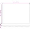 vidaXL Auvent R&eacute;tractable Rouge et Blanc 500 &times; 350 cm