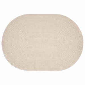 vidaXL Tapis ZIZUR Cr&egrave;me 200 x 140 cm Polypropyl&egrave;ne