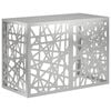 vidaXL Housse de climatiseur Argent&eacute; 100 x 50 x 70 cm Acier galvanis&eacute;