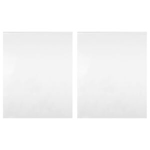 vidaXL Films de miroir 2 pcs auto-adh&eacute;sive 45x100 cm PET