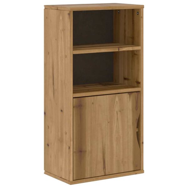 vidaXL Armoire latérale ODDA 40x24x79 cm bois massif pin