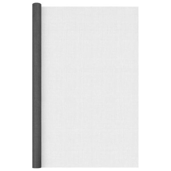 vidaXL Écran en treillis Fibre de verre 112x500 cm Noir