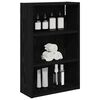 vidaXL Armoire murale de salle de bain Ch&ecirc;ne Noir 40 x 16 x 62,5 cm