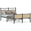 vidaXL Cadre de lit sans matelas ch&ecirc;ne sonoma 120x190 cm