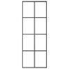 vidaXL Porte coulissante avec kit de quincaillerie 76x205 cm Verre ESG