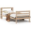 vidaXL Cadre de lit sans matelas 100x200 cm bois massif de pin
