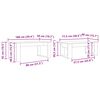 vidaXL Ensemble de tables basses 2 pcs Bois ancien Bois d'ing&eacute;nierie