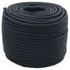 vidaXL Corde de bateau 1.2 mm 100 m Bleu royal Polyester