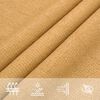 vidaXL Voile d'ombrage 160 g/m² rectangulaire sable 2x3 m PEHD