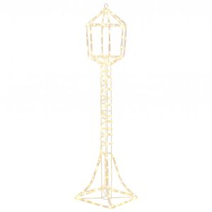 vidaXL Lampadaire LED de No&euml;l LOVIISA 160 LED Blanc chaud