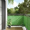 vidaXL &Eacute;cran d'intimit&eacute; de balcon aspect de plante vert 500x120 cm PVC