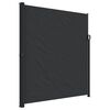 vidaXL Auvent lat&eacute;ral r&eacute;tractable noir 220x500 cm