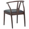 vidaXL Chaise de salle &agrave; manger 2 pcs Marron clair et noir