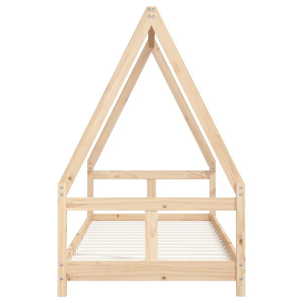 vidaXL Cadre de lit pour enfants 80x200 cm bois de pin massif