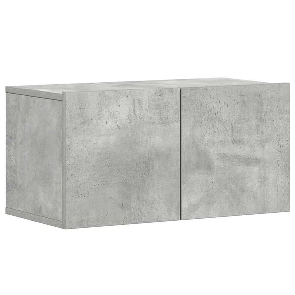 vidaXL Ensemble de meubles TV 5 pcs Gris b&eacute;ton Bois d'ing&eacute;nierie