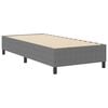 vidaXL Cadre de lit plateforme Gris clair 90 x 190 cm