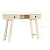 vidaXL Table console 110 x 35 x 76 cm Bois de manguier massif