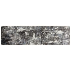 vidaXL Tapis lavable multicolore 80x300 cm antid&eacute;rapant