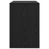 vidaXL Bureau Ch&ecirc;ne noir 102 x 50 x 75 cm Bois d'ing&eacute;nierie